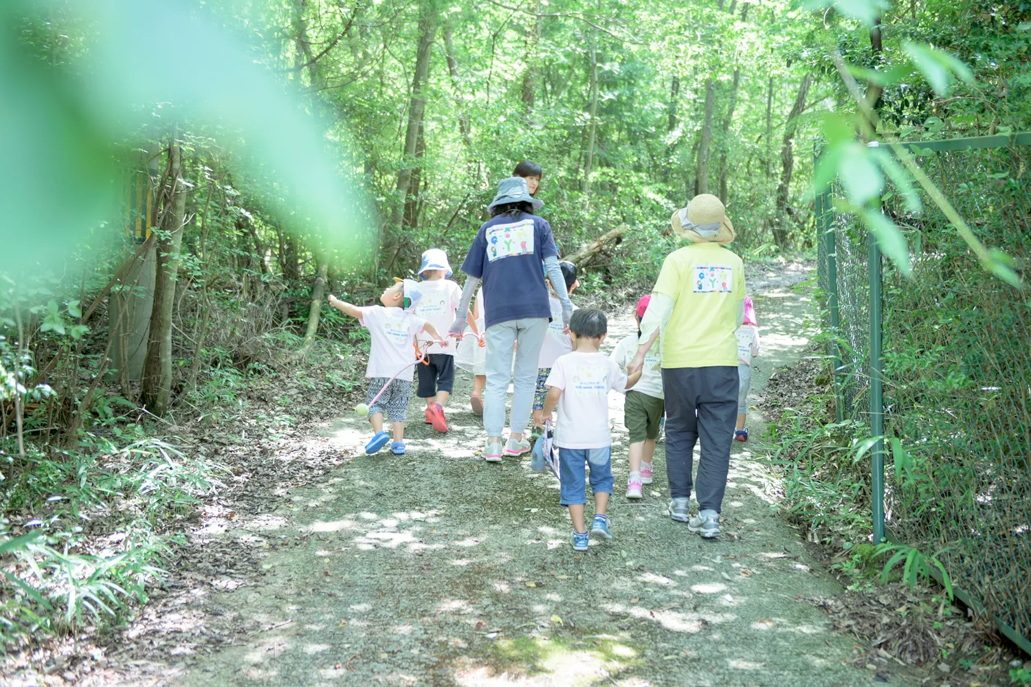 指導者の目線の写真