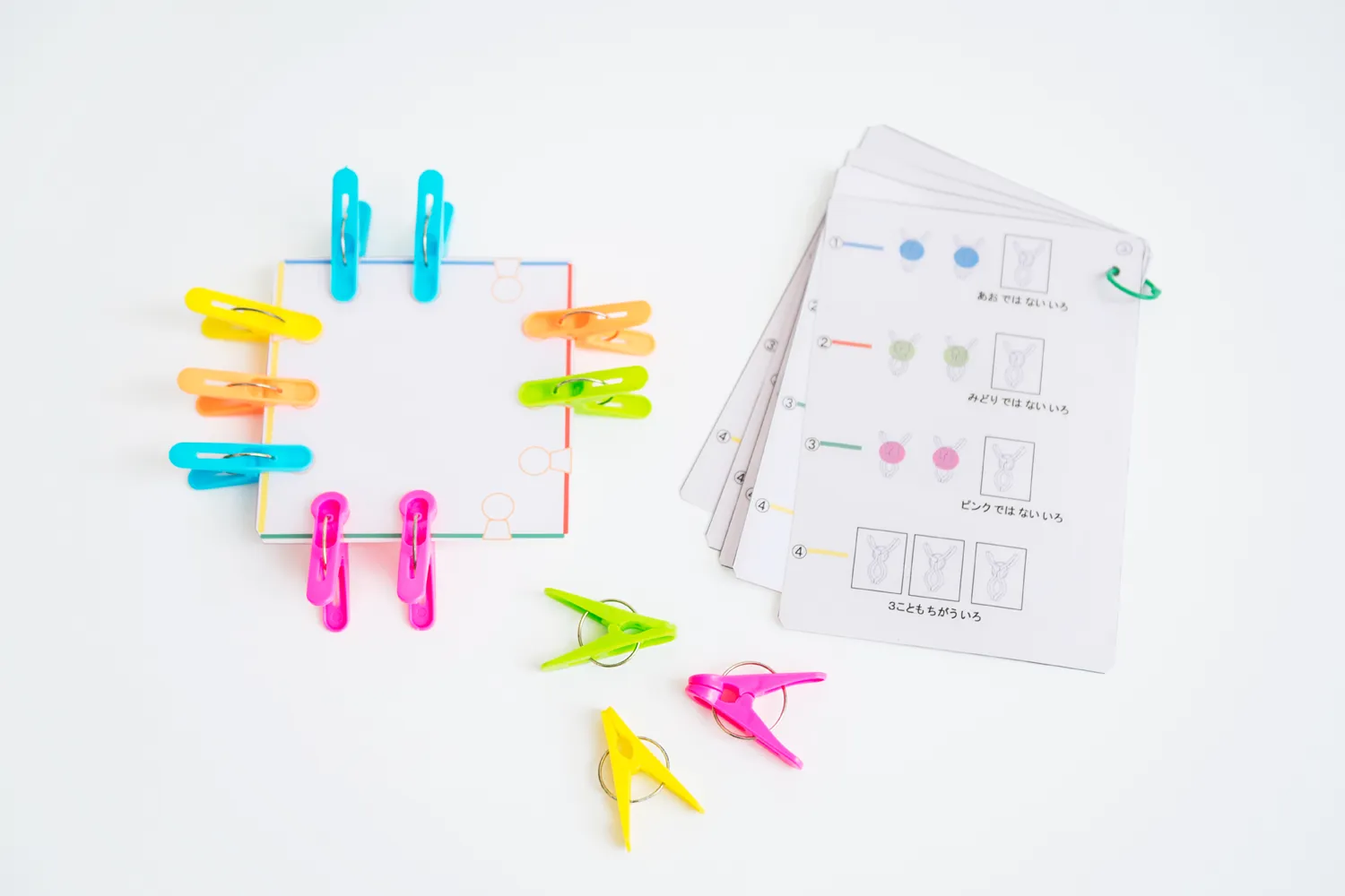 TEACCH教材の写真